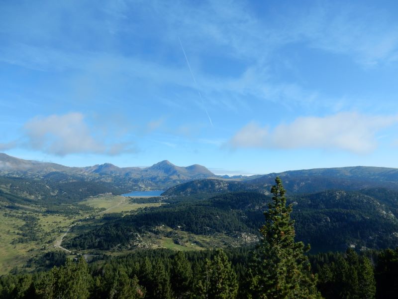 paysage de montagne des Pyrénées Orientales